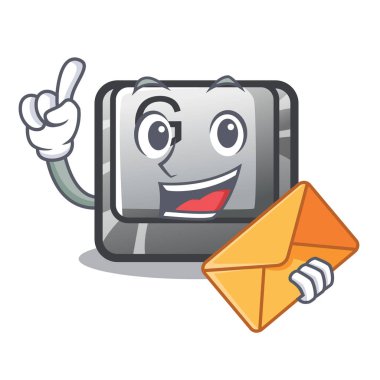 Bir oyun çizgi filminde zarf düğmesi G ile