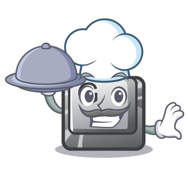 Karakter şeklinde g gıda düğmesi ile Şef