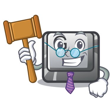 Maskot bilgisayara g düğmesi yüklü