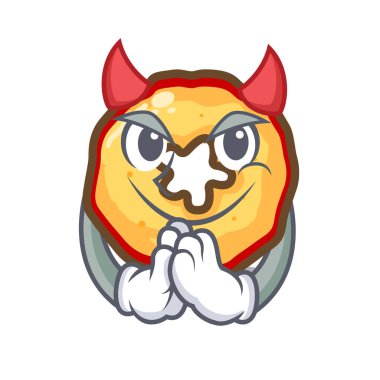 Karakter panolarında sunulan şeytan elma cipsi