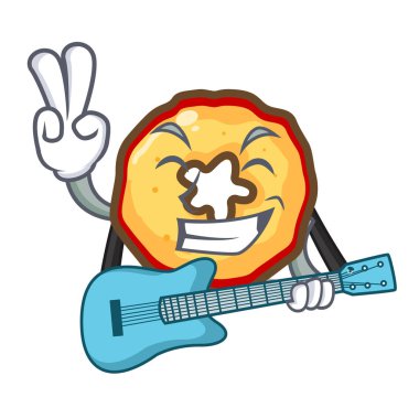 Karakter tahtalarında gitar elma parçaları sunuluyor.