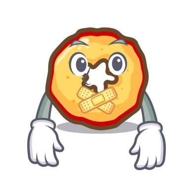 Bir karikatür buzdolabında Sessiz elma cipsi