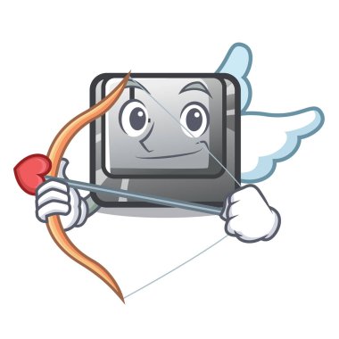 Karakter klavyesine bağlı Cupid düğmesi L