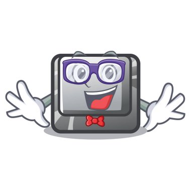 Maskot şeklinde Geek düğmesi L