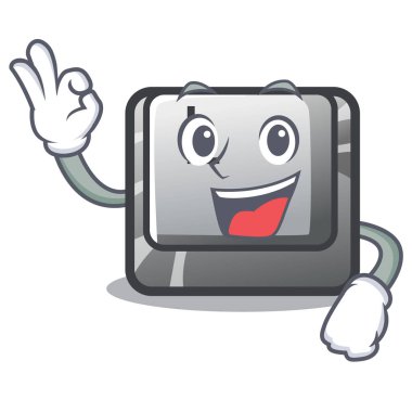 Maskot şeklinde Tamam düğmesi L