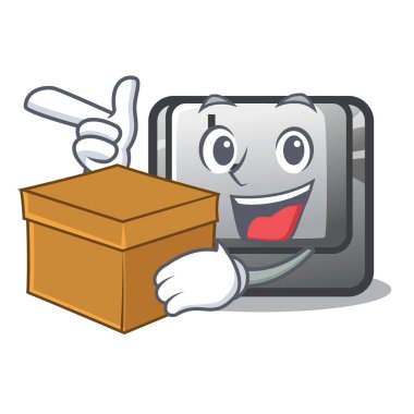 Maskot şeklinde kutucuk düğmesi L ile