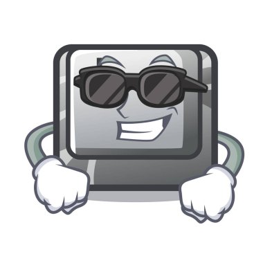 Süper serin düğme L maskot şeklinde