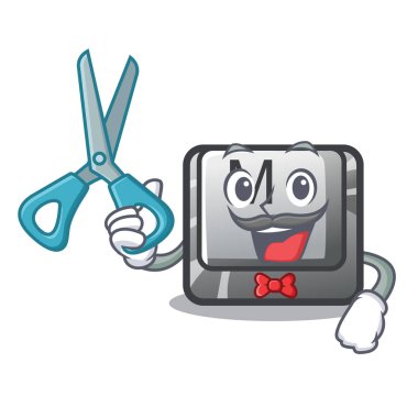 Klavye maskotunda Berber düğmesi M