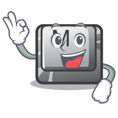 Karakter şeklinde Tamam düğmesi M