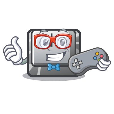 Maskot klavyeye bağlı Oyuncu N düğmesi