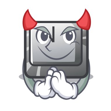 Maskot klavyeye bağlı Devil N düğmesi