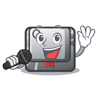 Karakter şeklinde Şarkı düğmesi Q