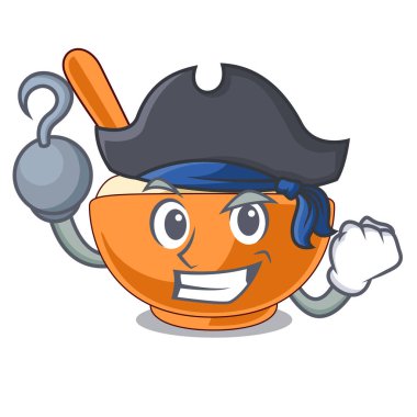 Korsan patates püresi karakter kaselerinde servis