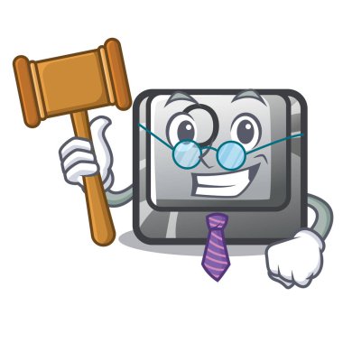 Maskot bilgisayara yüklenen Yargıç O düğmesi