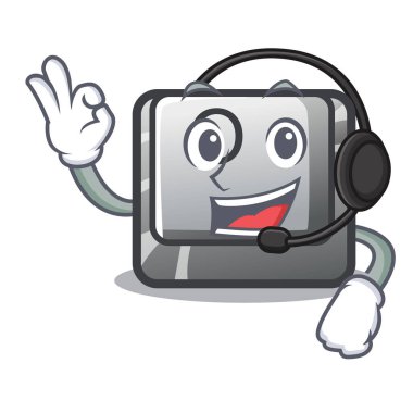 Maskot bilgisayarına O tuşu takılı