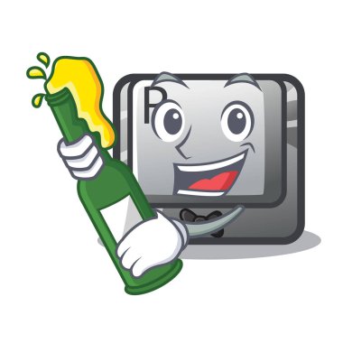 Çizgi filmdeki bira R düğmesiyle