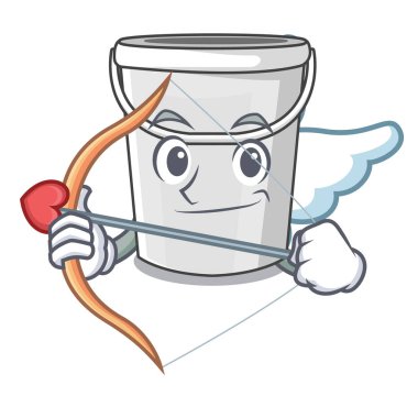 Cupid plastik tüp kova karakter izole