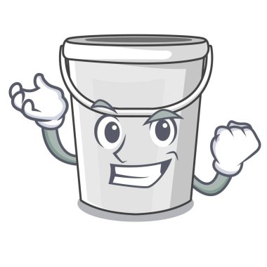 Başarılı plastik tüp kova karikatür şekli