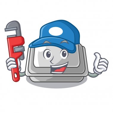 Karakter dolabında tesisatçı plastik kutu