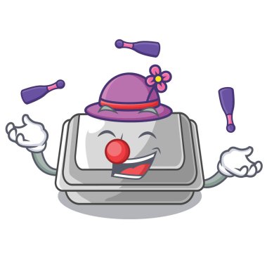 Karakter dolabında plastik kutu hokkabazlık