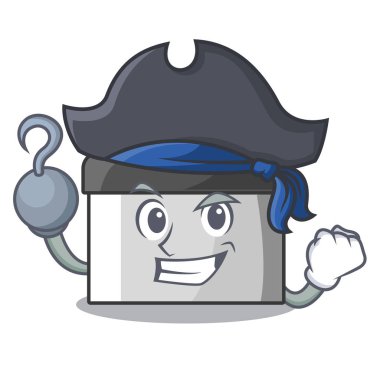 Ahşap dolapta korsan karakter pasta kazıyıcı