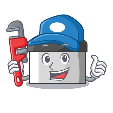 Karikatür şeklinde Tesisatçı pasta kazıyıcı