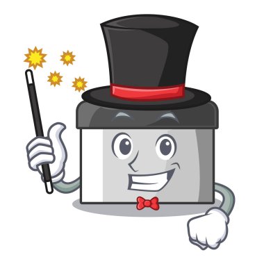 Karikatür şeklinde Sihirbaz pasta kazıyıcı