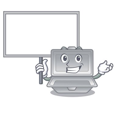 Karikatür şeklinde kurulu açık strafor getirin