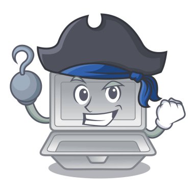 Karikatür şeklinde korsan açık strafor