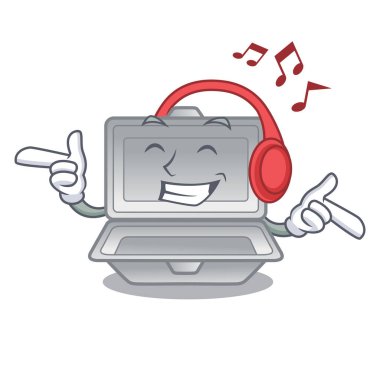 Karakter kutusunda müzik açık strafor dinleme