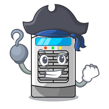 Korsan maskot hava soğutucu duvara monte