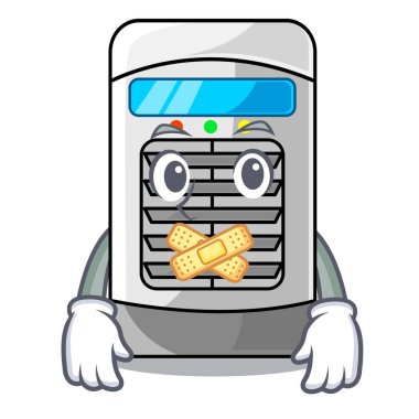 Karikatür şeklinde sessiz hava soğutucu