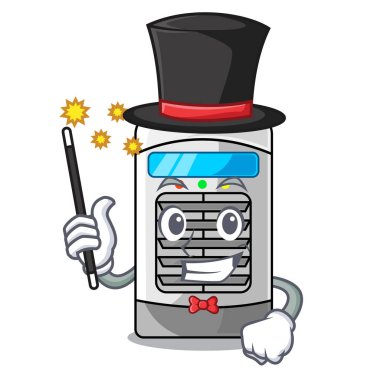 Karikatür şeklinde Sihirbaz hava soğutucu