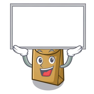 Masa kayıt up board karikatür kağıt torba