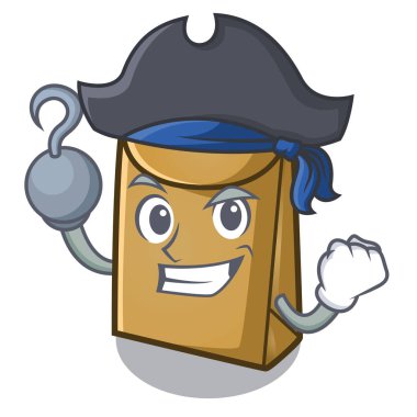 Masa kayıt korsan karikatür kağıt torba