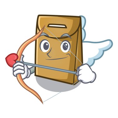 Masa kayıt cupid karikatür kağıt torba