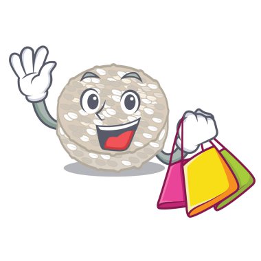 Karikatür şeklinde Alışveriş pirinç kek