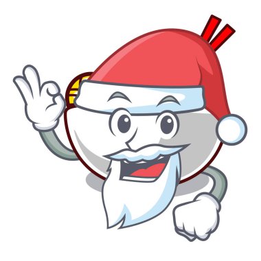 Santa köfte karikatür kase servis edilir