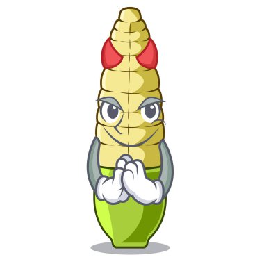 Buzdolabında Devil bebek mısır karikatür