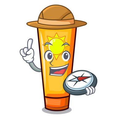 Çanta makyaj Explorer karikatür güneş kremi