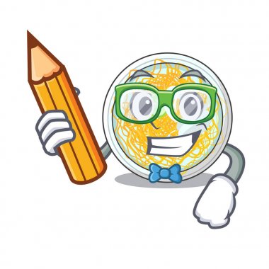 Öğrenci naengmyeon karikatür kase servis edilir