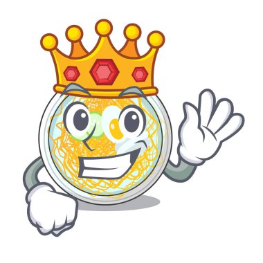 Kral naengmyeon bir şekil karikatür