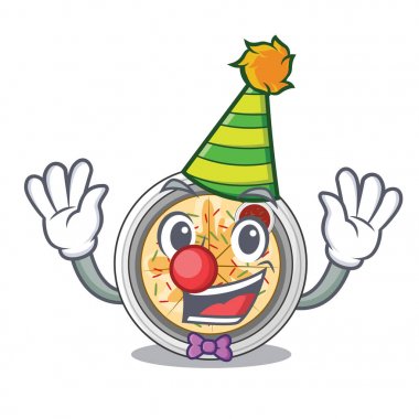 Palyaço buchimgae karakter tavada kızartılır