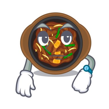 Bekleme bulgogi karakter ile izole