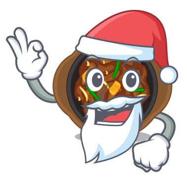 Santa bulgogi karakteri ile izole