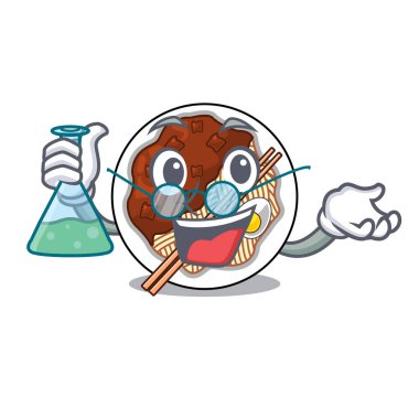 Profesör jajangmyeon bir karikatür şeklinde