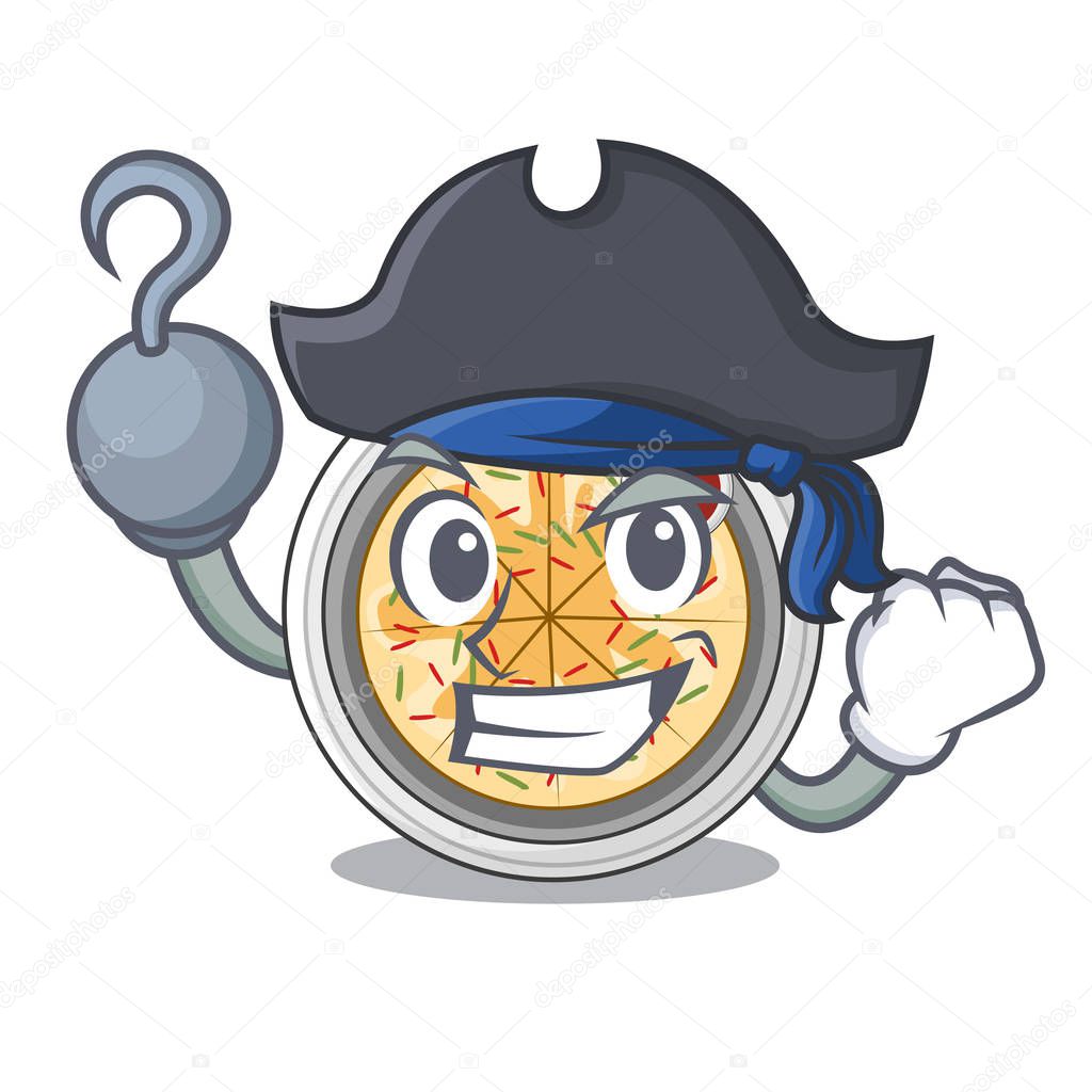 Pirate buchimgae is served in cartoon bowl