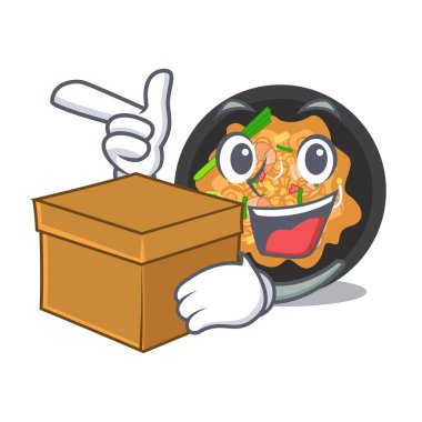 Karakter kâsesinde servis edilen kutuyla