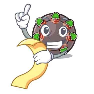 Çizgi film tavasında kızarmış salyangozla.