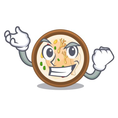 Başarılı samgyetang maskot ile izole